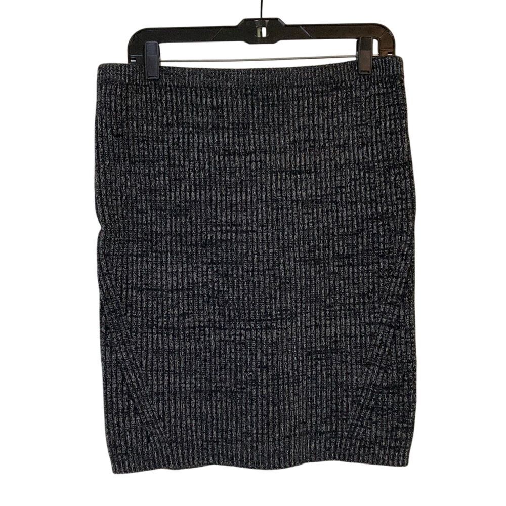 Love Hanna Sweater Pencil Skirt Womens‎ Large Grey Wool Blend Pull On